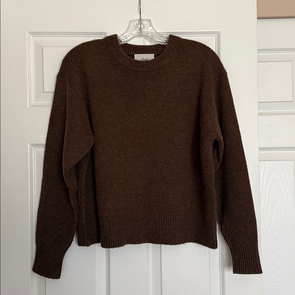 Aritzia Sweaters - Aritzia Wilfred Brown Maria Cashmere Sweater S